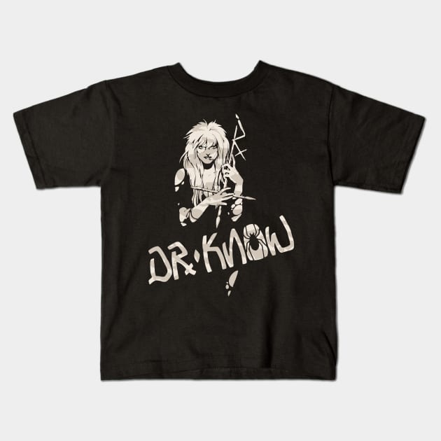 Dr Know Kids T-Shirt by darklordpug